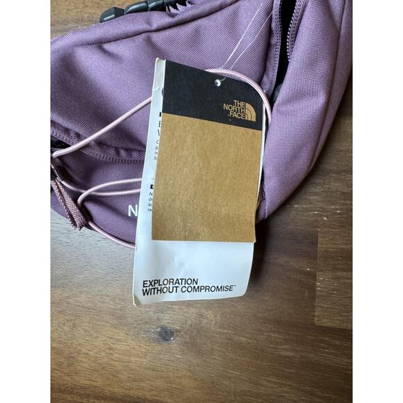 North Face Jester Lumbar Waist Pack Womens One Size Midnight Mauve Fanny Bag New - Picture 4 of 7
